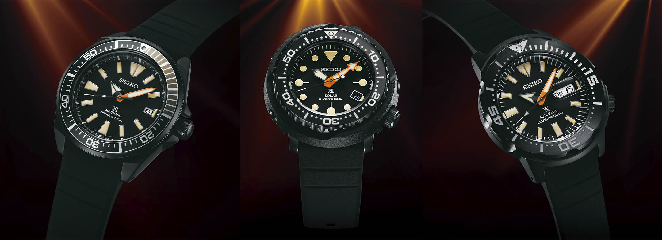 Seiko Prospex Black Series Limited Editions